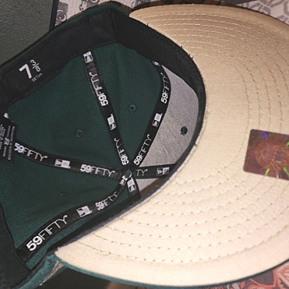 🏫 University of Southern Florida Bulls, New Era, 59Fifty, Green 🏫✨ - Picture 4 of 5